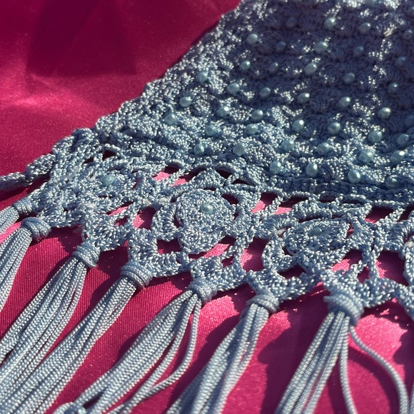 Y2K Sky Blue Halter Top 🦋☁️ - Picture 4 of 4